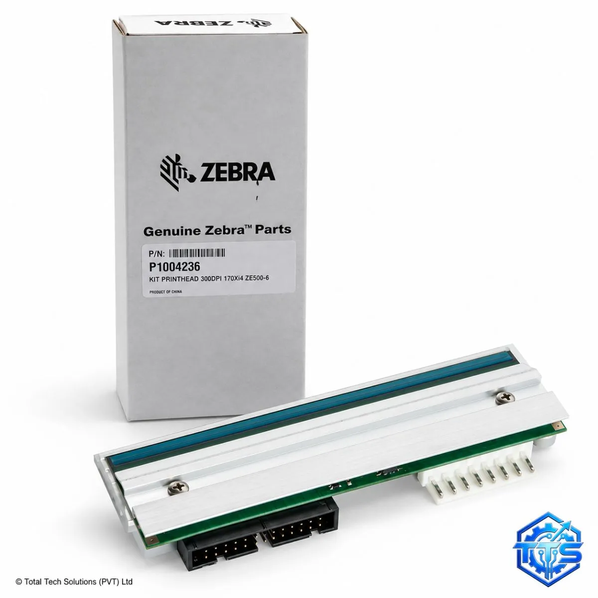 Zebra 170Xi4 / ZE500-6 300dpi Genuine OEM Thermal Printhead Kit, image 2