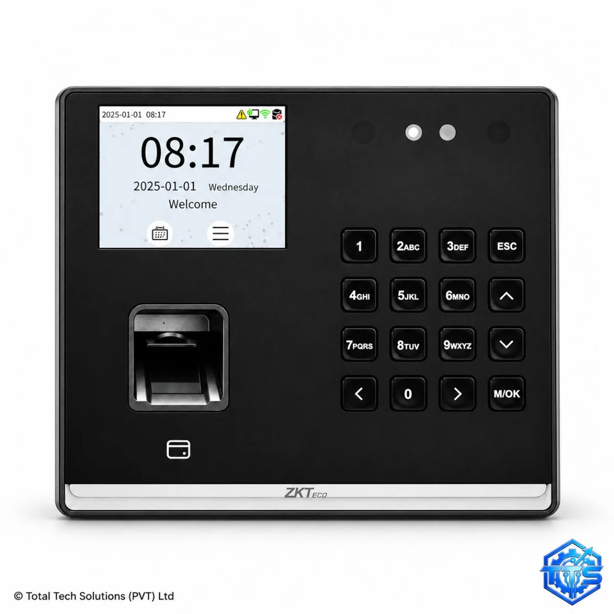 ZKTeco SenseFace M2F-LR Face / Fingerprint / Card Time Attendance & Access Control Terminal, image 4