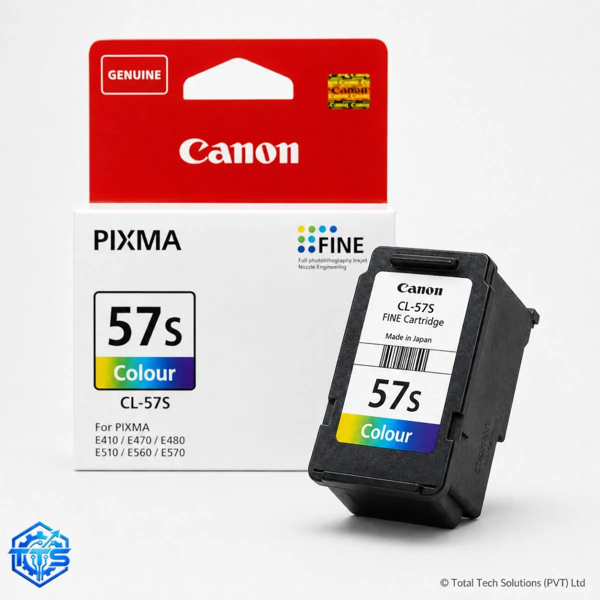Canon Ink Cartridge CL-57S Colour, image 4