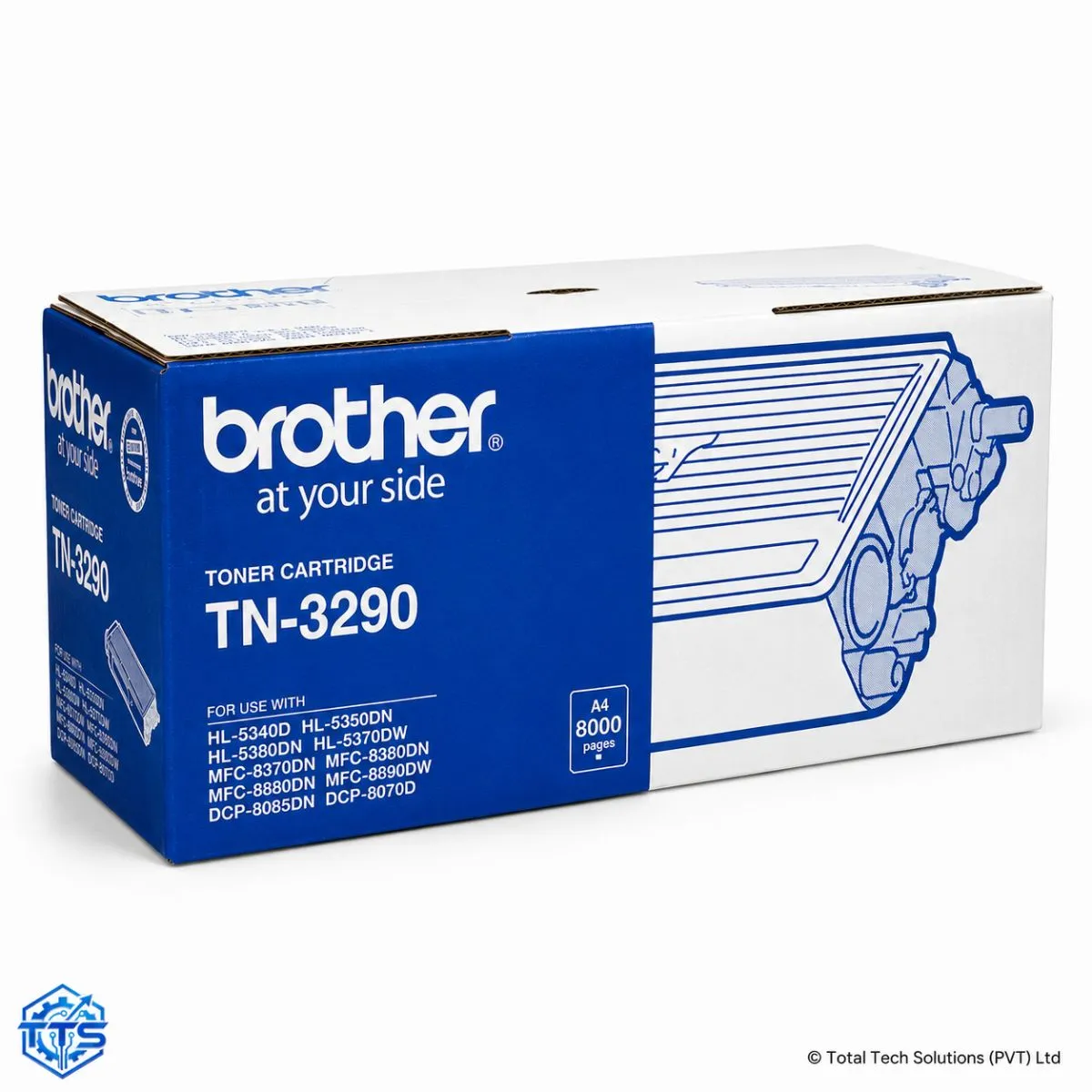 Brother TN-3290 Black Toner Cartridge, image 3