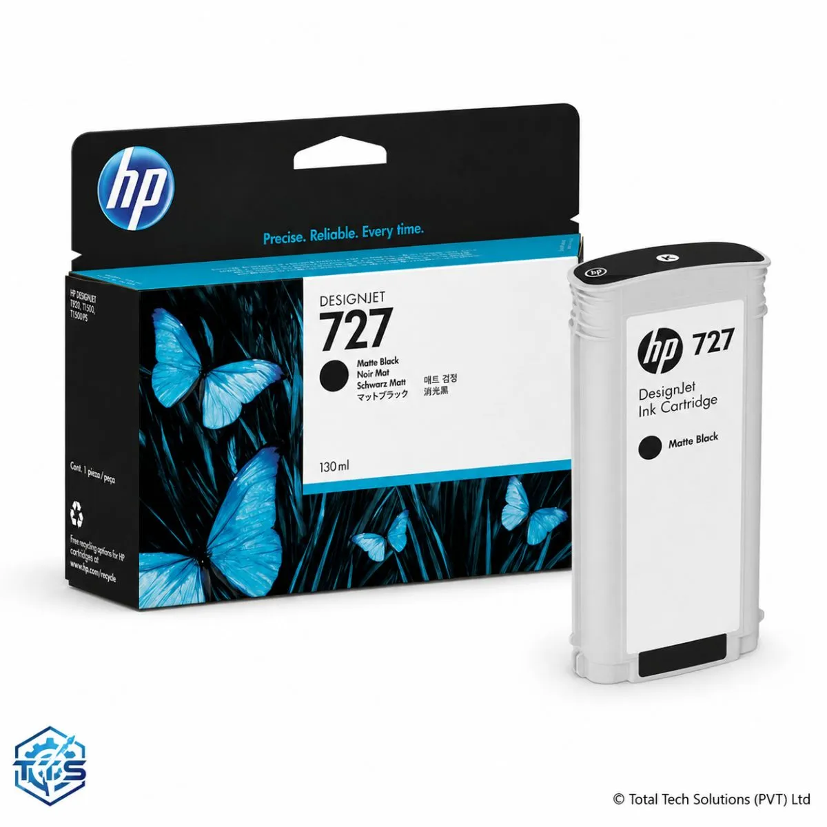 HP 727 130-ml Original DesignJet Ink Cartridge