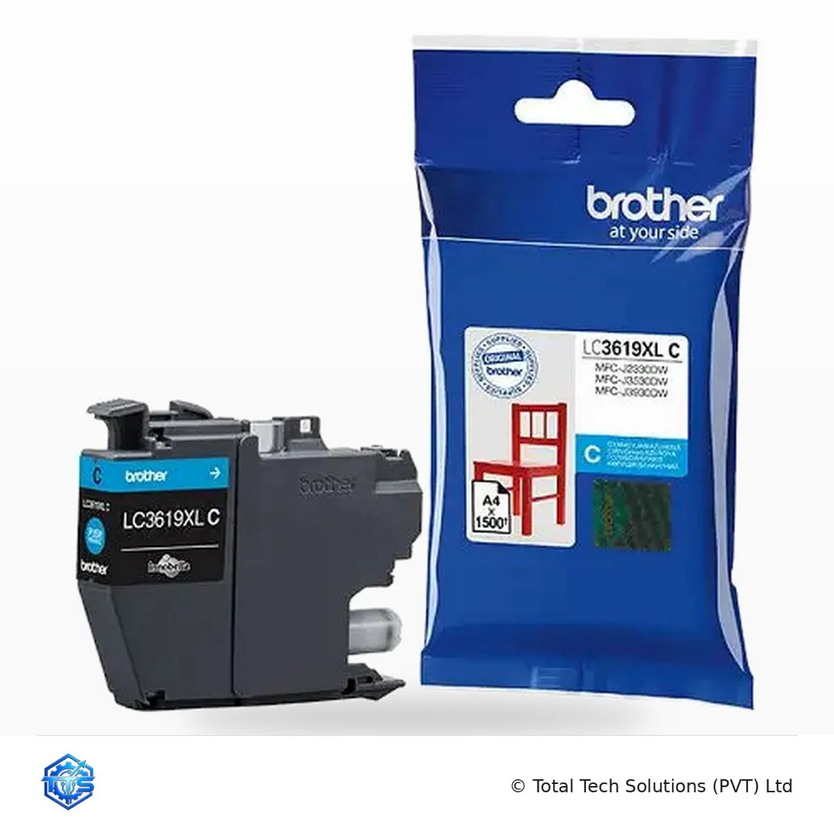 Brother LC3619XL Super High-Yield Original Ink Cartridge for Brother MFC-J3530DW