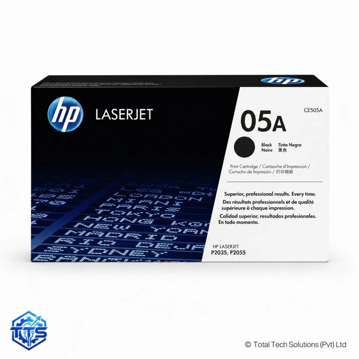HP 05A Black Original LaserJet Toner Cartridge