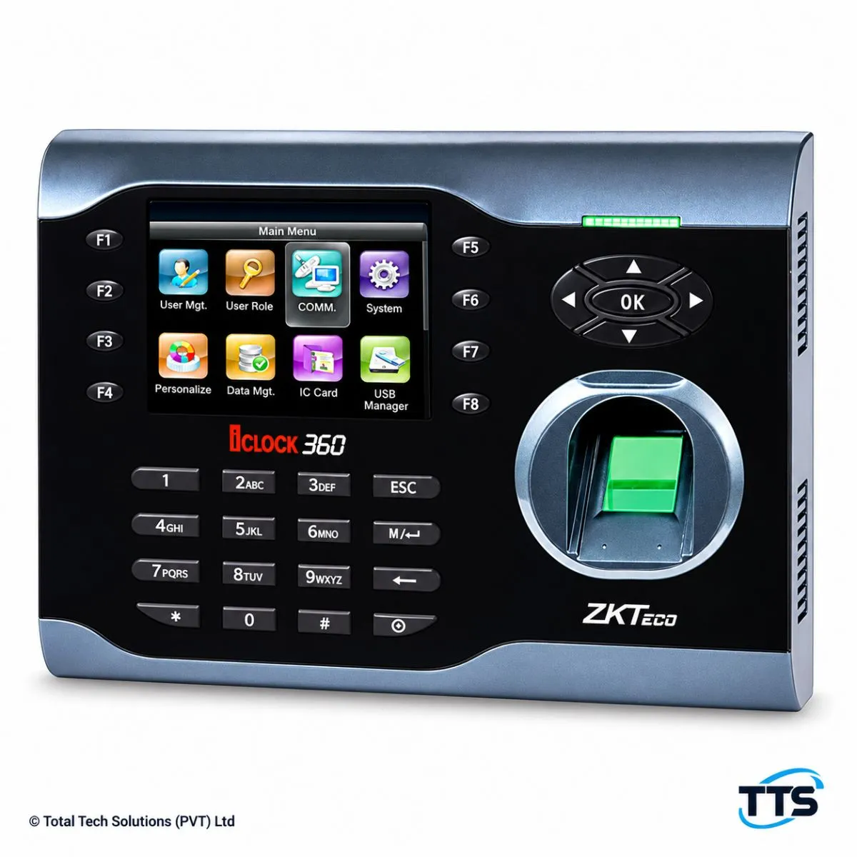 ZKTeco iClock360 Fingerprint & Card Time Attendance Terminal, image 4