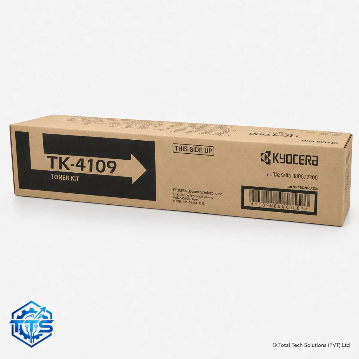 Kyocera TK-4109 Original Black Toner Cartridge for TASKalfa 1800/1801/2200/2201, image 3