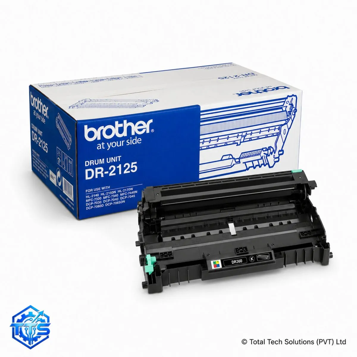 Brother DR-2125 Original Drum Unit Photo Conductor, image 2