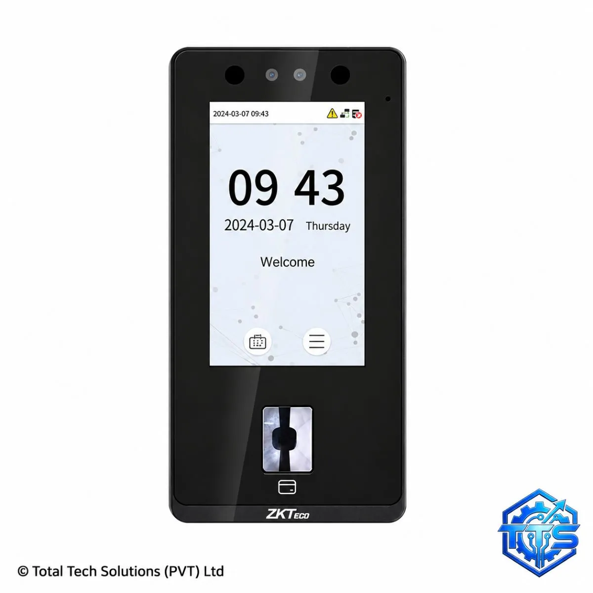 ZKTeco SenseFace 4A Face / Fingerprint / Card Time Attendance & Access Control Terminal