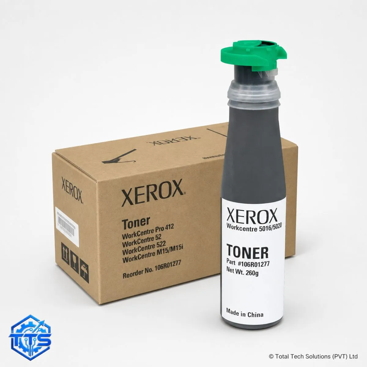 Xerox WorkCentre 5016/5020 Original Black Toner Bottle, image 2