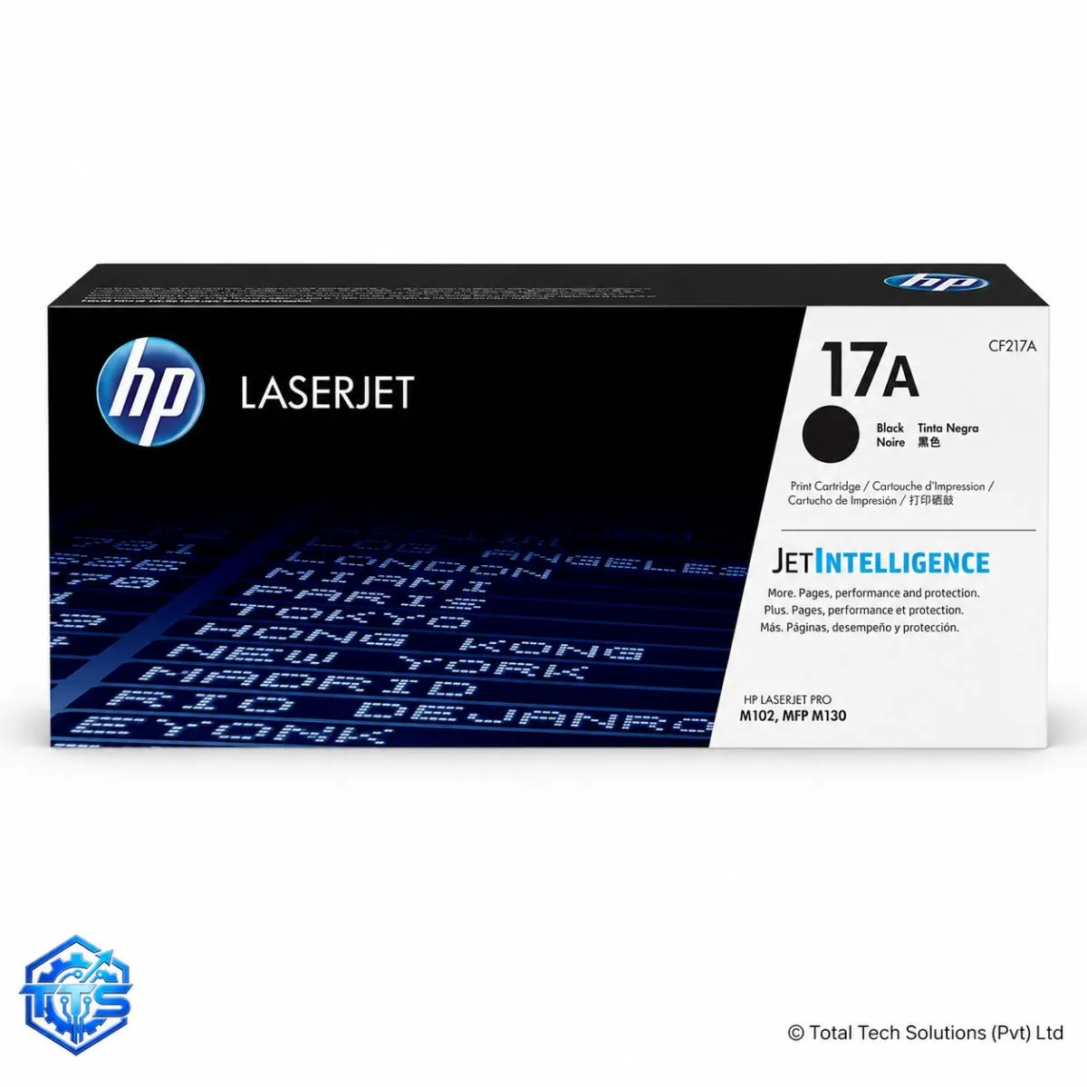 HP 17A Black Original LaserJet Toner Cartridge