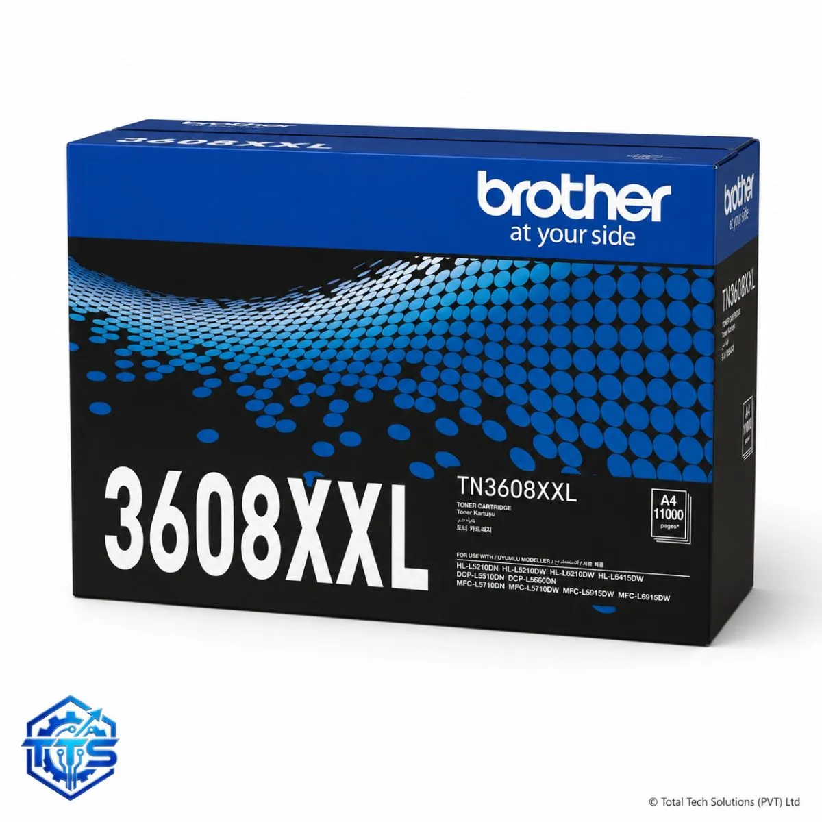 Brother TN3608XXL High Yield Black Toner Cartridge