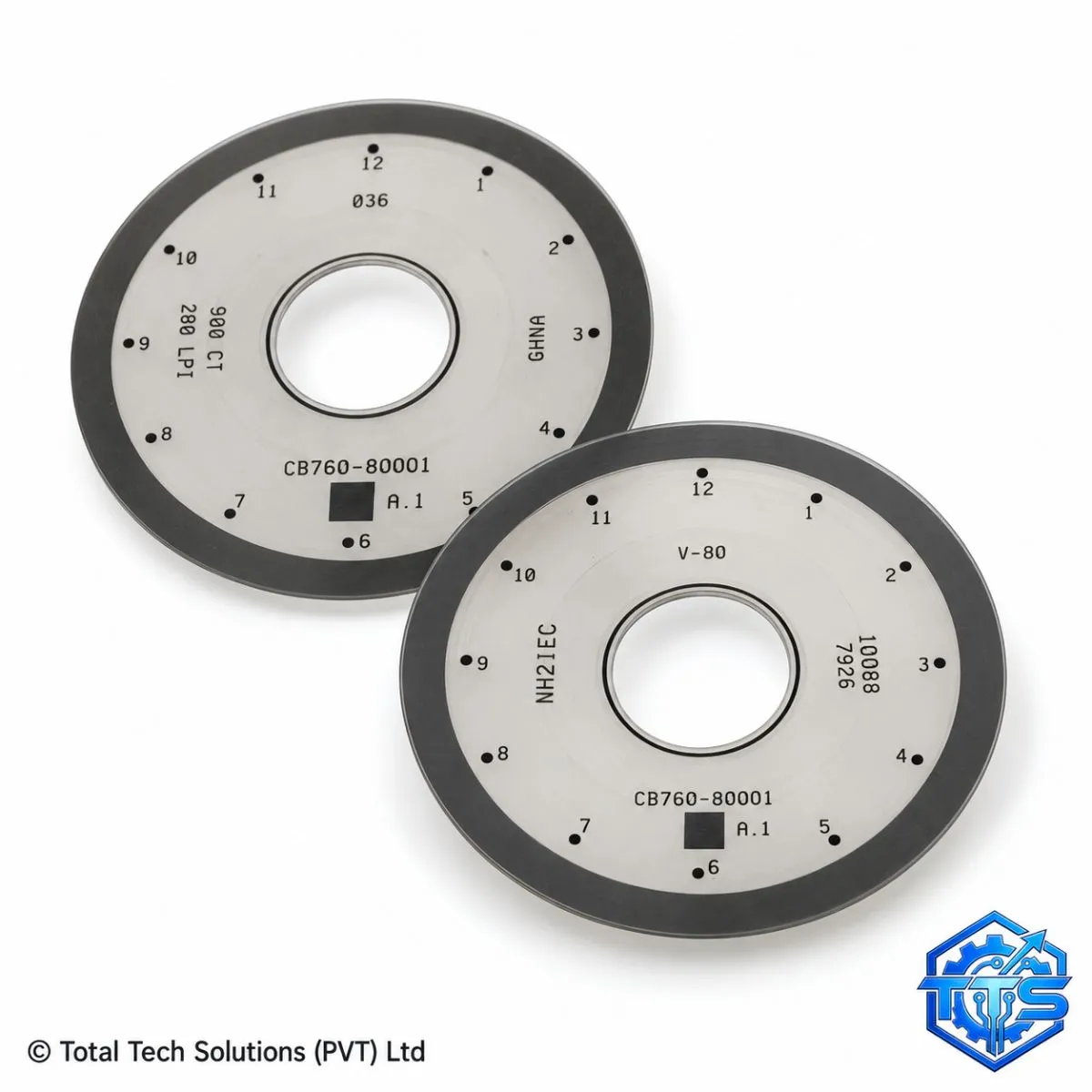 Total Tech Solutions Disk Encoder Wheel for HP Ink Tank 415 / 315 Series, image 3
