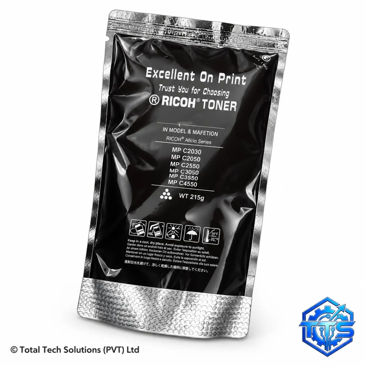 Total Tech Solutions Ricoh Photocopy Toner Refill Powder - Black, image 4