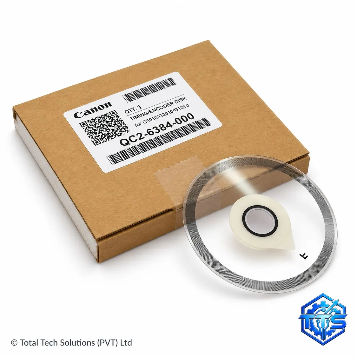 Total Tech Solutions Timing / Encoder Disk for Canon PIXMA G1010 / G2010 / G3010, image 2