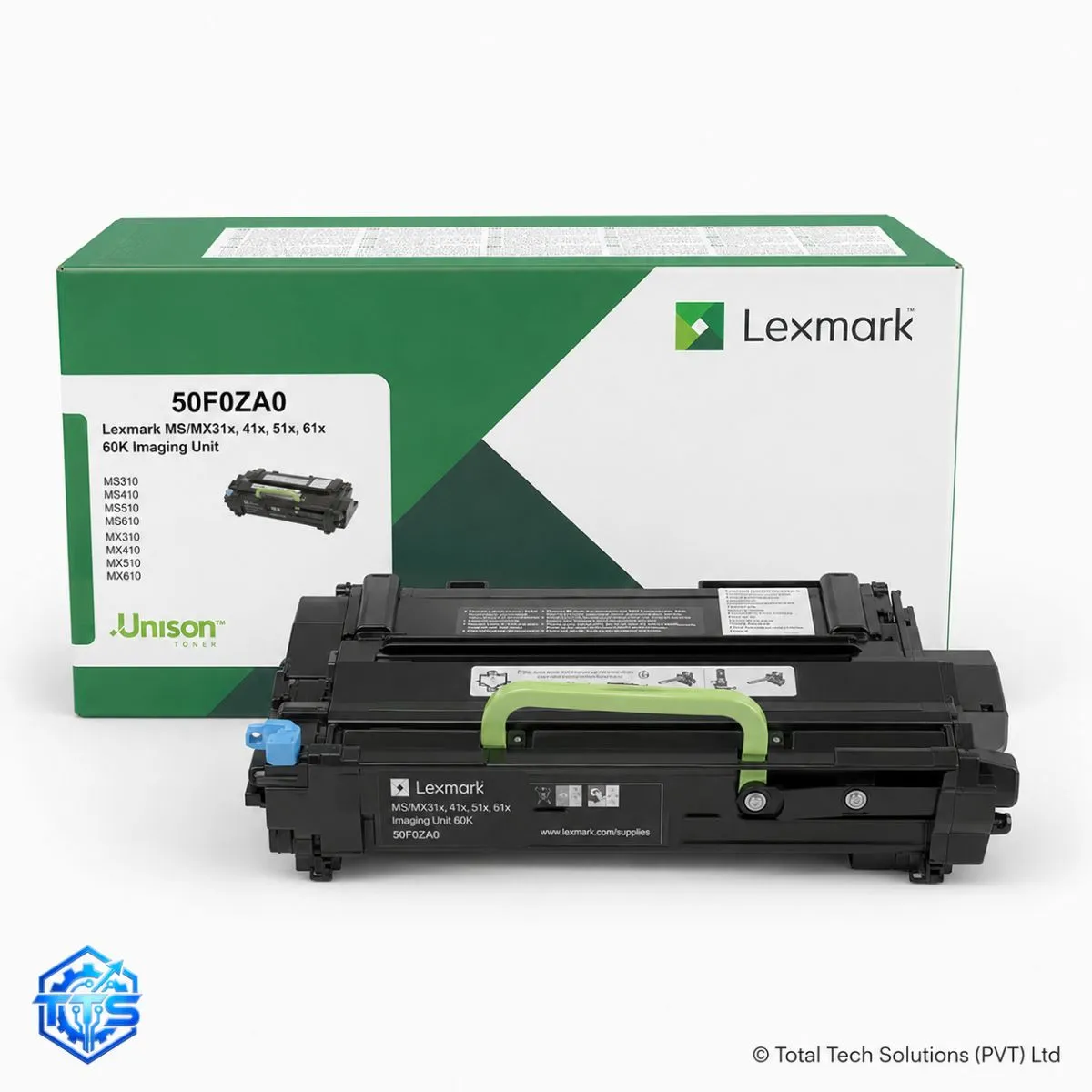 Lexmark MS310 Drum Unit 500Z Black Imaging Unit