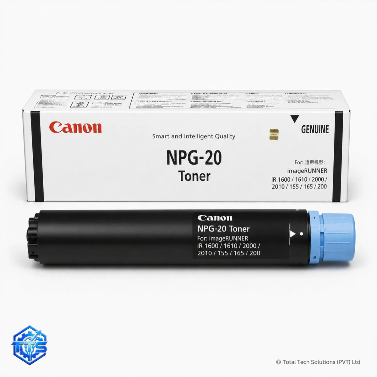 Canon NPG-20 Original Black Toner Cartridge for iR 1600, 1610, 2000, 2010, 155, 165 and 200