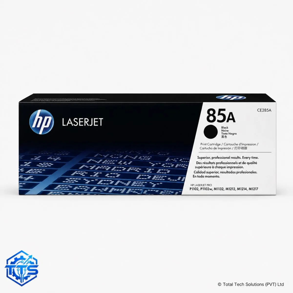 HP 85A Black Original LaserJet Toner Cartridge CE285A