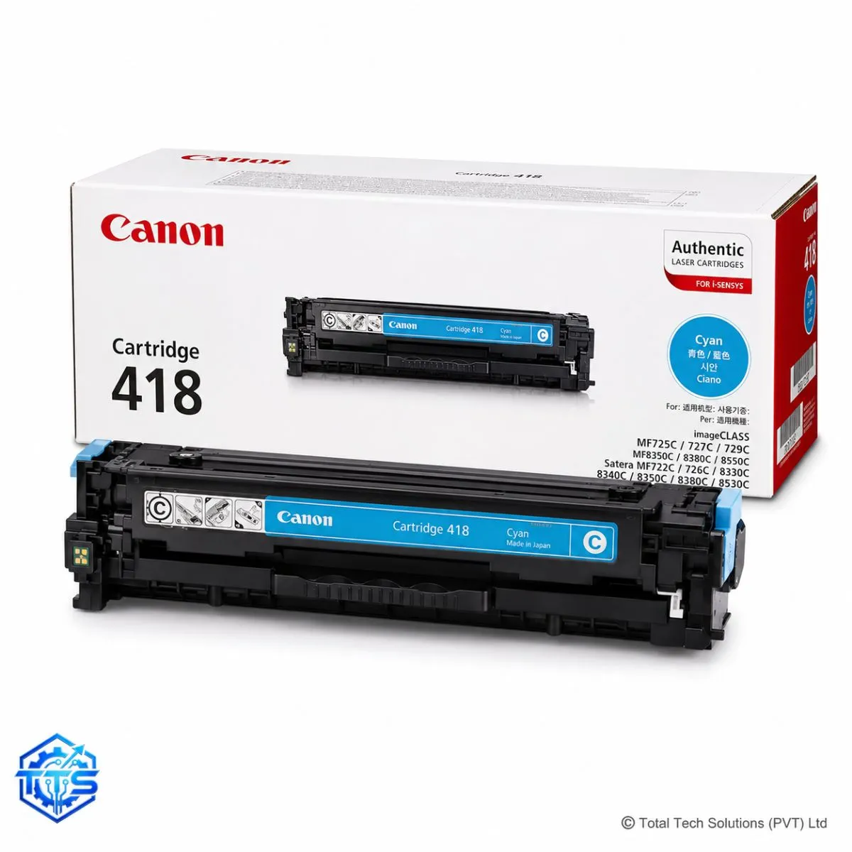 Canon Cartridge 418 Original Toner Cartridge