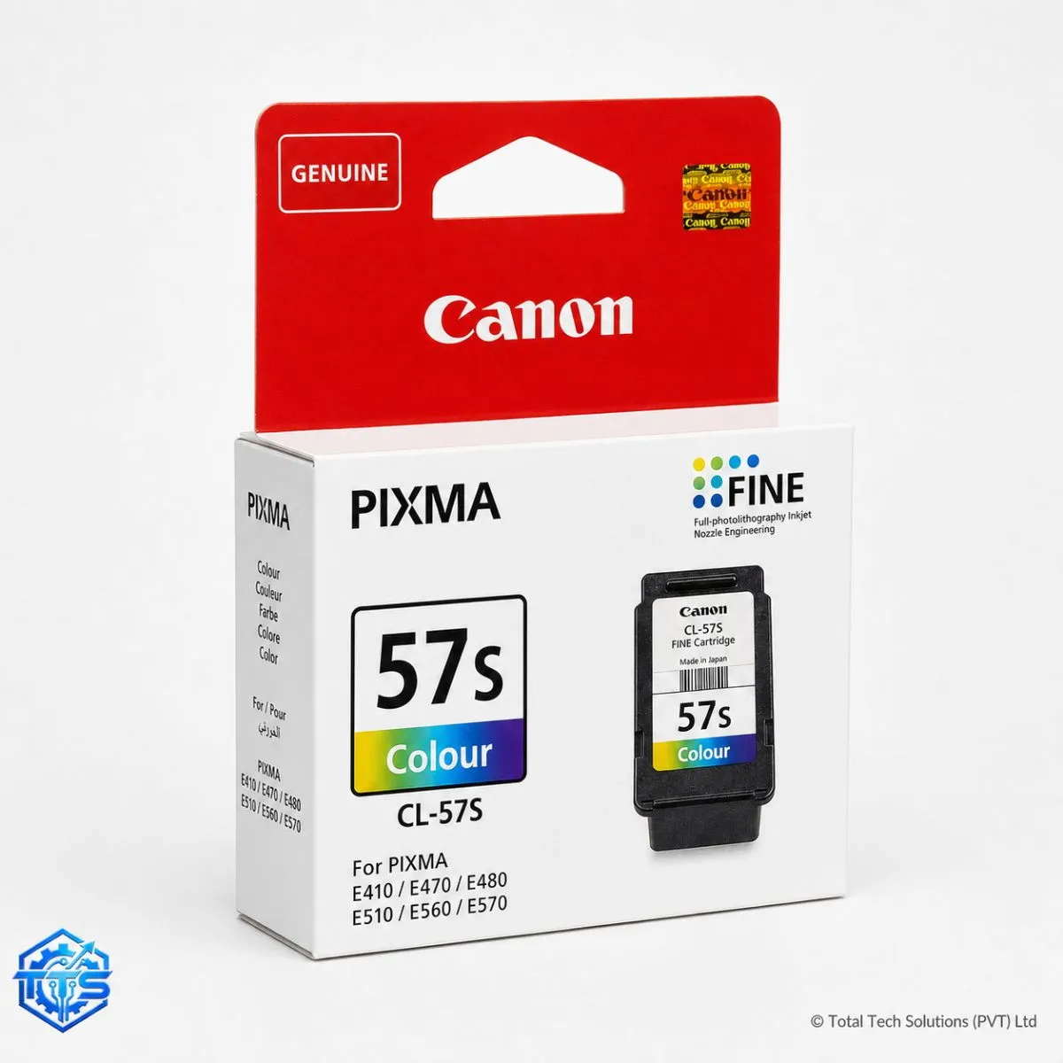Canon Ink Cartridge CL-57S Colour, image 2