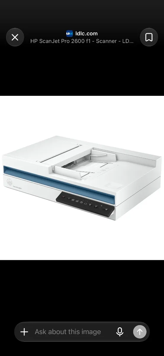 HP ScanJet Pro 2600 f1 Flatbed & ADF Duplex Scanner – 1 Year Warranty, image 3