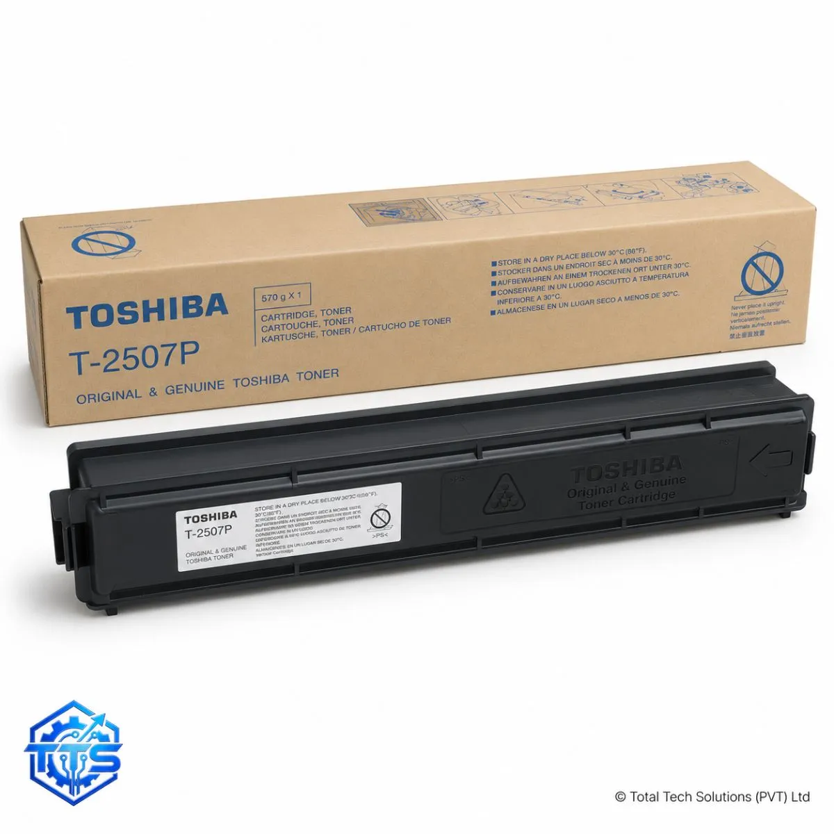 Toshiba T-2507P Original Black Toner Cartridge for e-Studio 2006