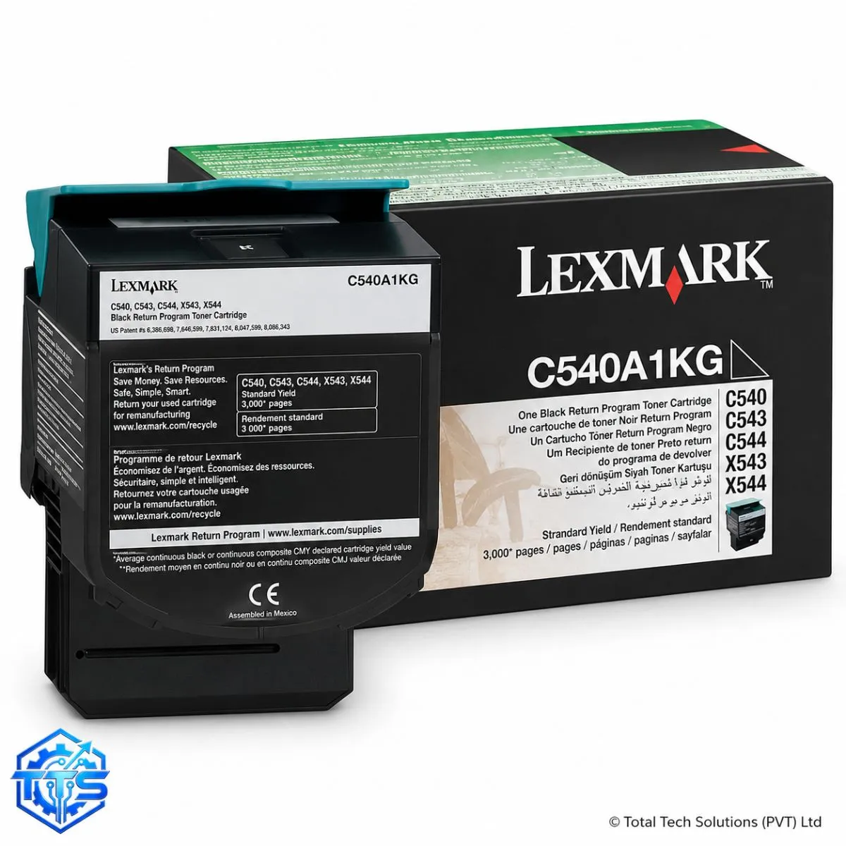 Lexmark C540 Standard-Yield Original Toner Cartridge Series