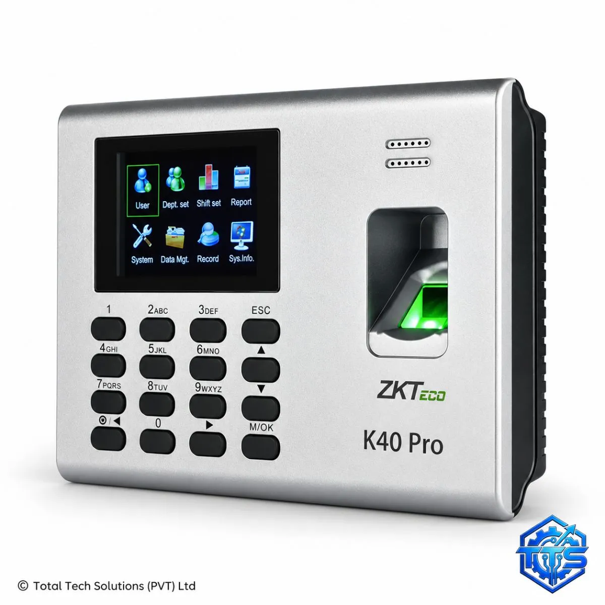 ZKTeco K40 Pro Fingerprint & Card Time Attendance Terminal, image 4