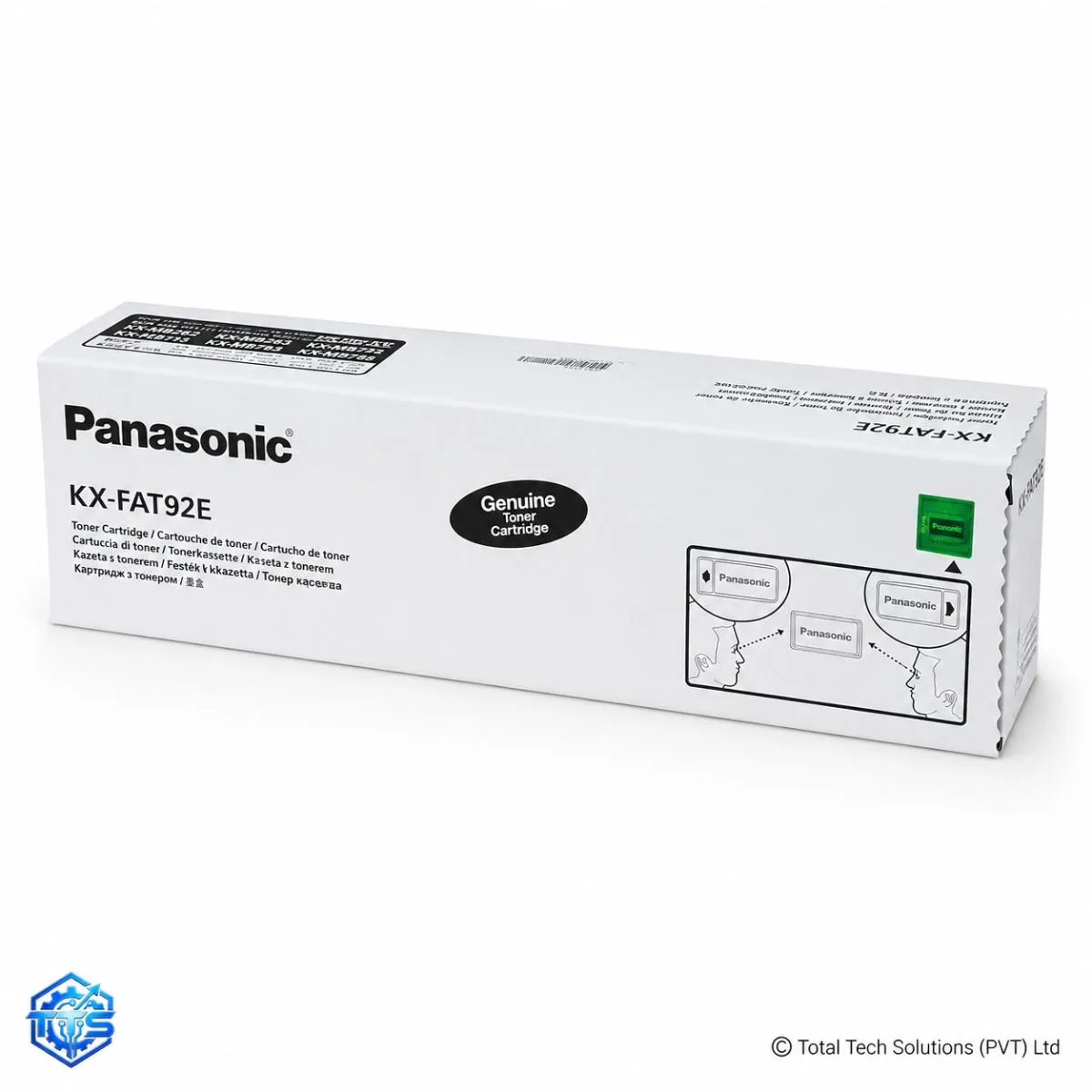 Panasonic KX-FAT92E Original Black Toner Cartridge