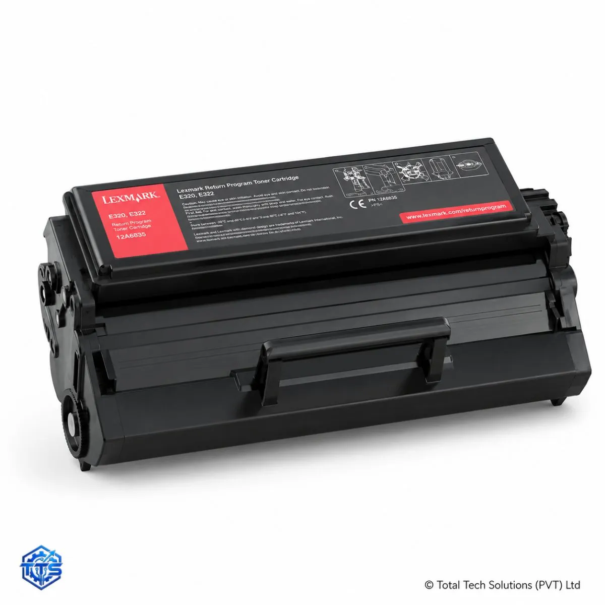 Lexmark E320, E322 Black Original Toner Cartridge, image 2
