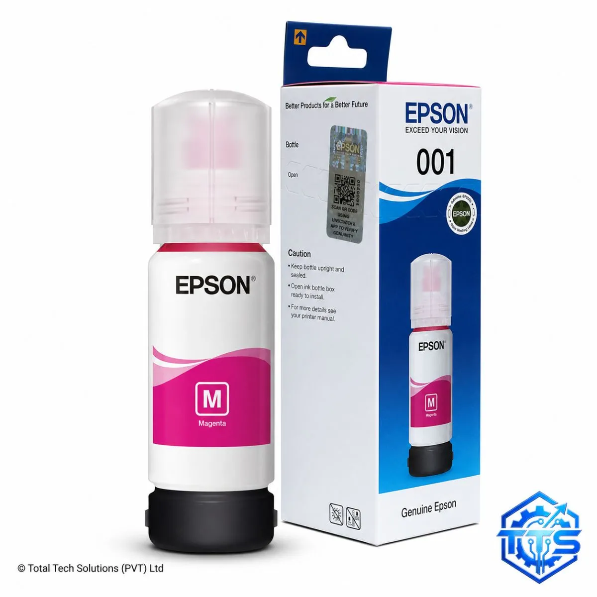 Epson 001 Original Ink Bottle for L4150 / L4160 / L6160 / L6170 / L6190