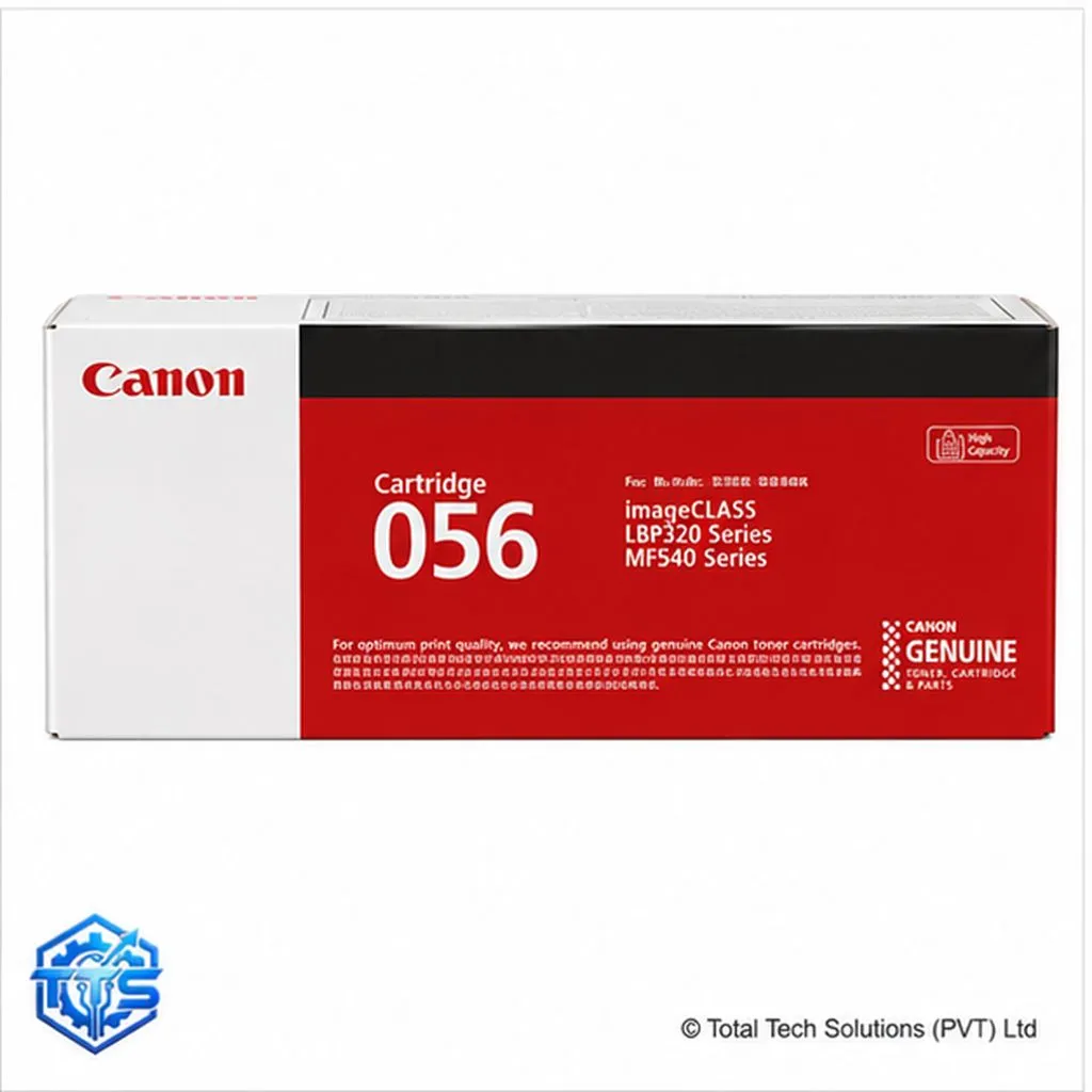 Canon 056 Black Original Toner Cartridge, 10,000 Page Yield, image 2