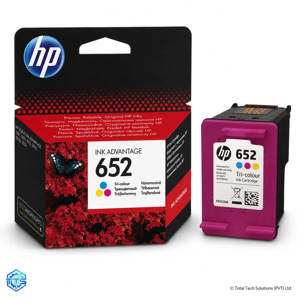 HP 652 Original Ink Advantage Cartridge for DeskJet 1115, 2135, 3635 and 3835