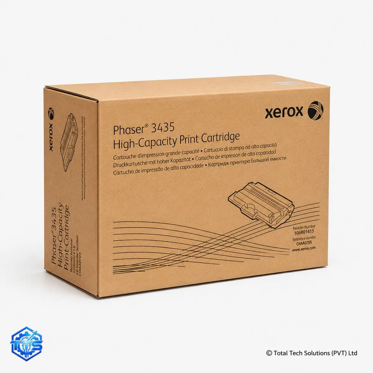 Xerox Phaser 3435 High Capacity Black Toner Cartridge