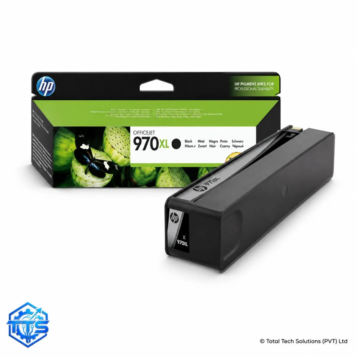 HP 970XL High Yield Black Original Ink Cartridge for X451/X476/X551/X576