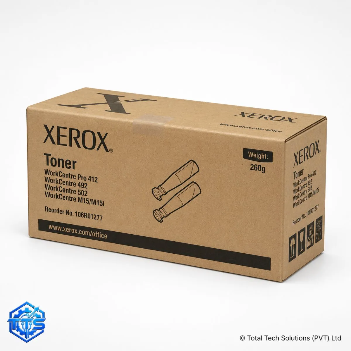Xerox WorkCentre 5016/5020 Original Black Toner Bottle