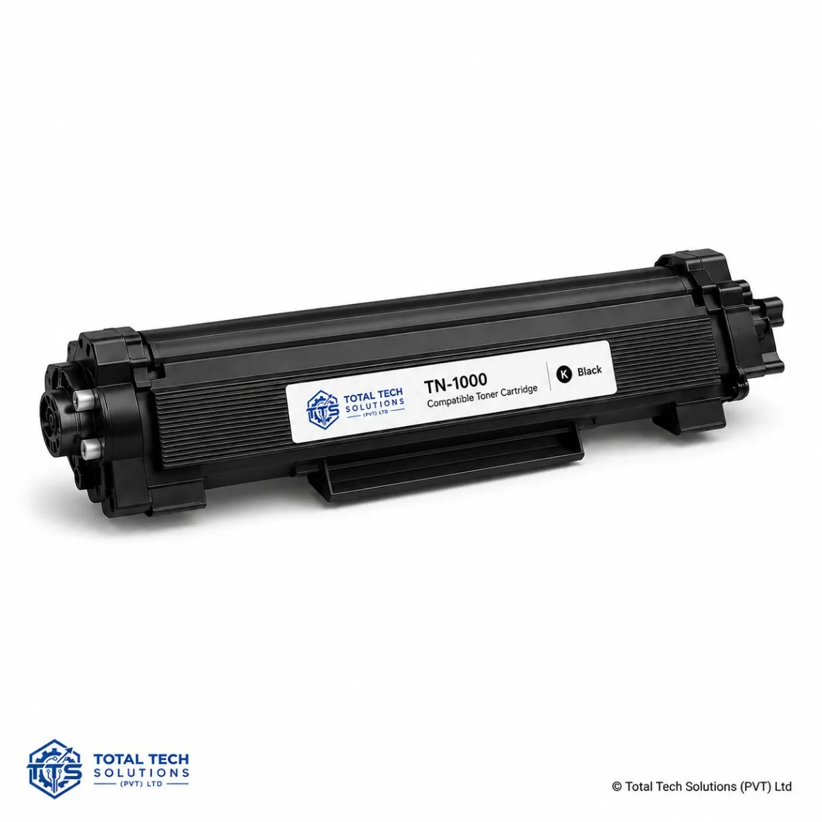 Total Tech Solutions TN-1000 Compatible Black Toner Cartridge for Brother HL-1110 / HL-1210W / DCP-1510 Printers, image 3