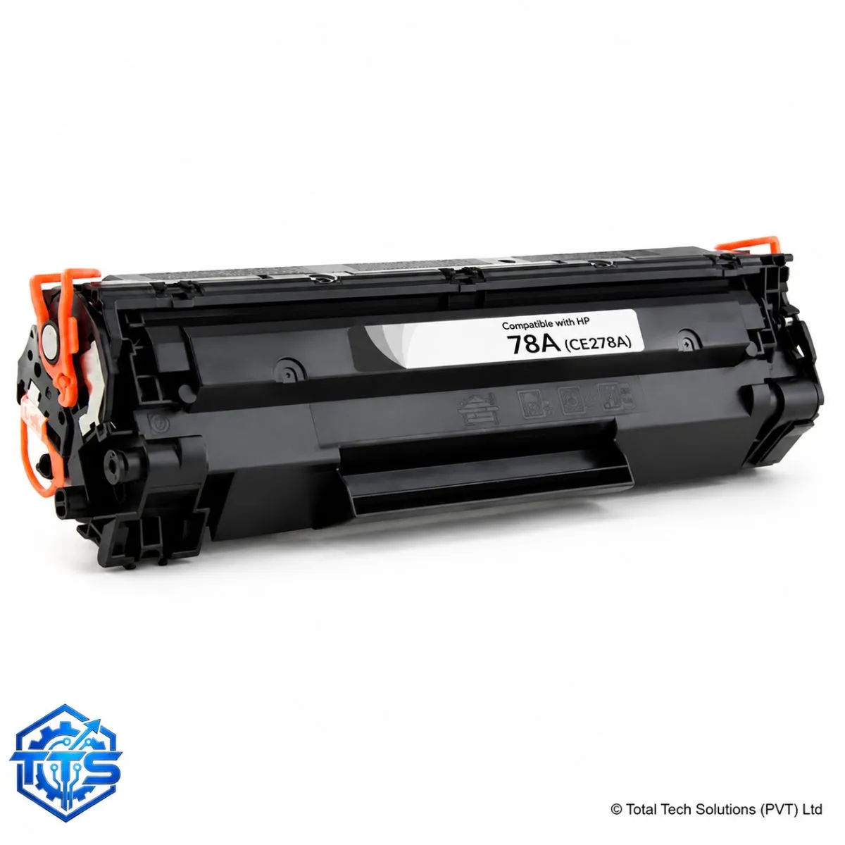Total Tech Solutions HP 78A Compatible Black Toner Cartridge - CE278A, image 3