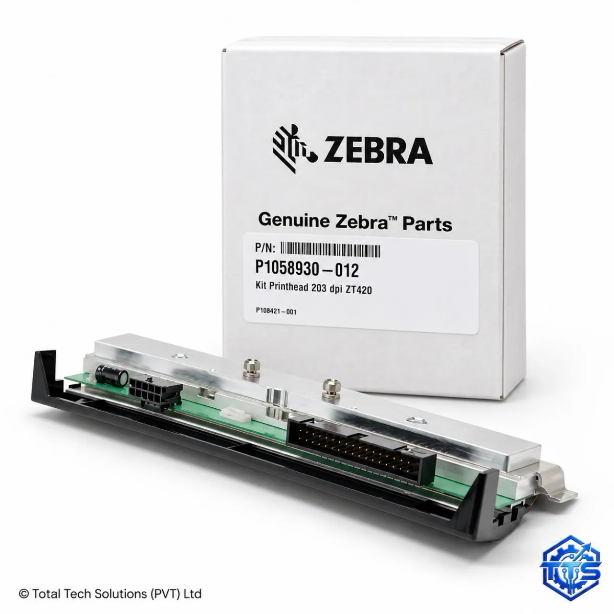 Zebra ZT420 / ZT421 203dpi Genuine OEM Thermal Printhead Kit - P1058930-012, image 2