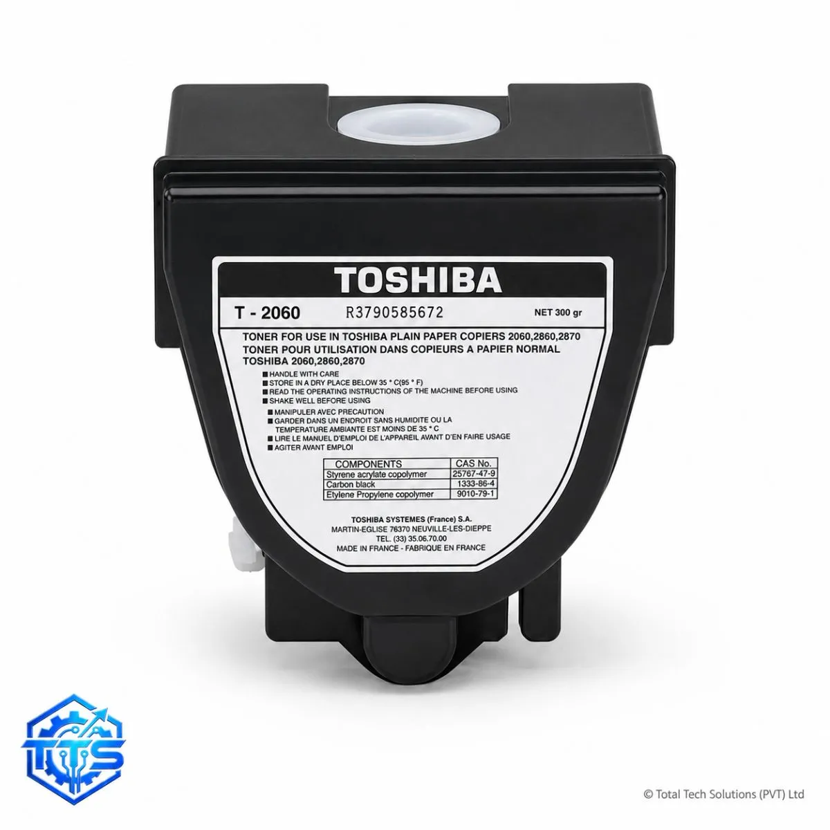 Toshiba T-2060 Original Black Copier Toner Cartridge, image 2