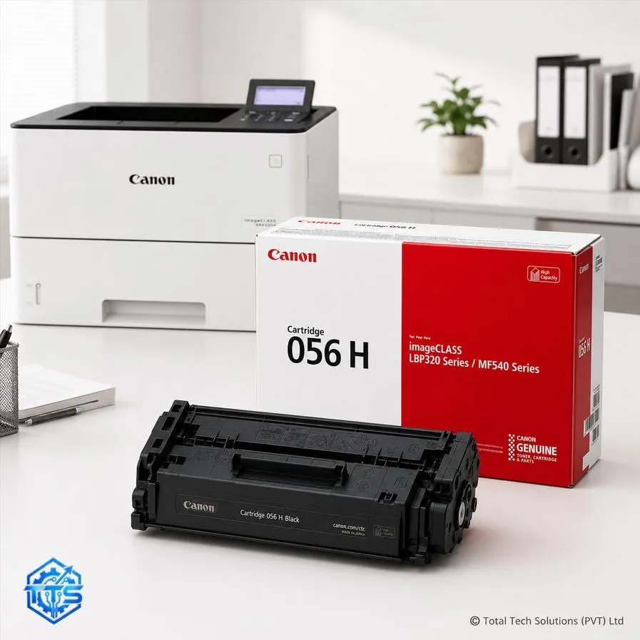 Canon 056H Black Original High-Capacity Toner Cartridge, image 3