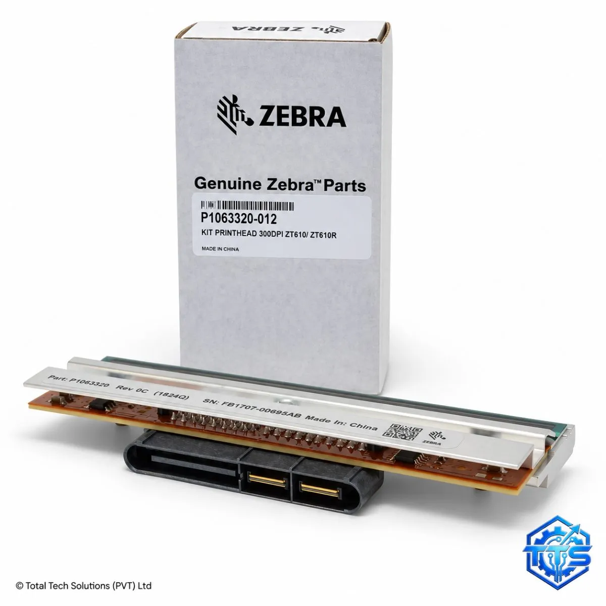 Zebra ZT610 / ZT610R 300dpi Genuine OEM Thermal Printhead Kit, image 2