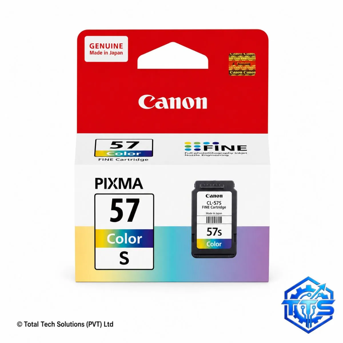 Canon PIXMA CL-57S Tri-Color Original FINE Ink Cartridge