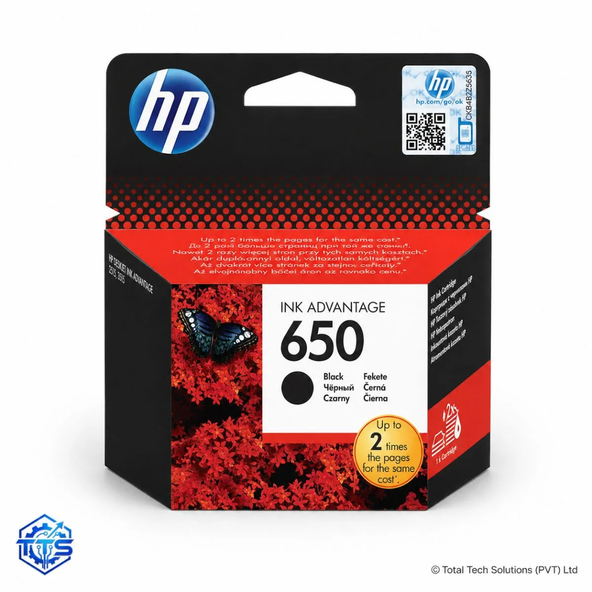 HP 650 Original Ink Advantage Cartridge, image 3