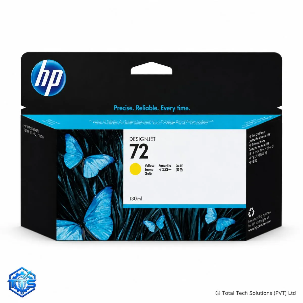HP 72 130-ml Original DesignJet Ink Cartridge