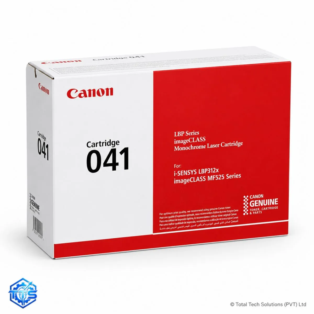 Canon 041 Original Black Toner Cartridge, image 3