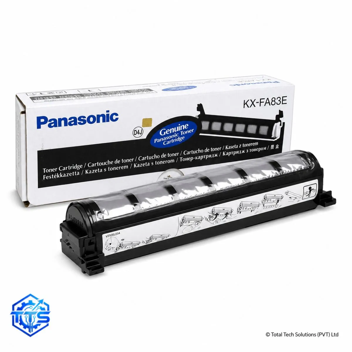 Panasonic KX-FA83E Original Black Toner Cartridge