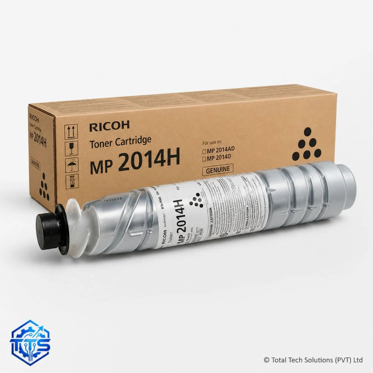 Ricoh MP2014H Original Black Toner Cartridge for MP2014AD/MP2014D