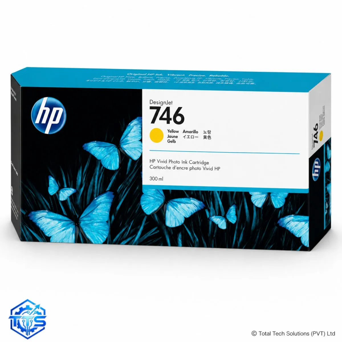HP 746 300-ml Original DesignJet Ink Cartridge, image 3
