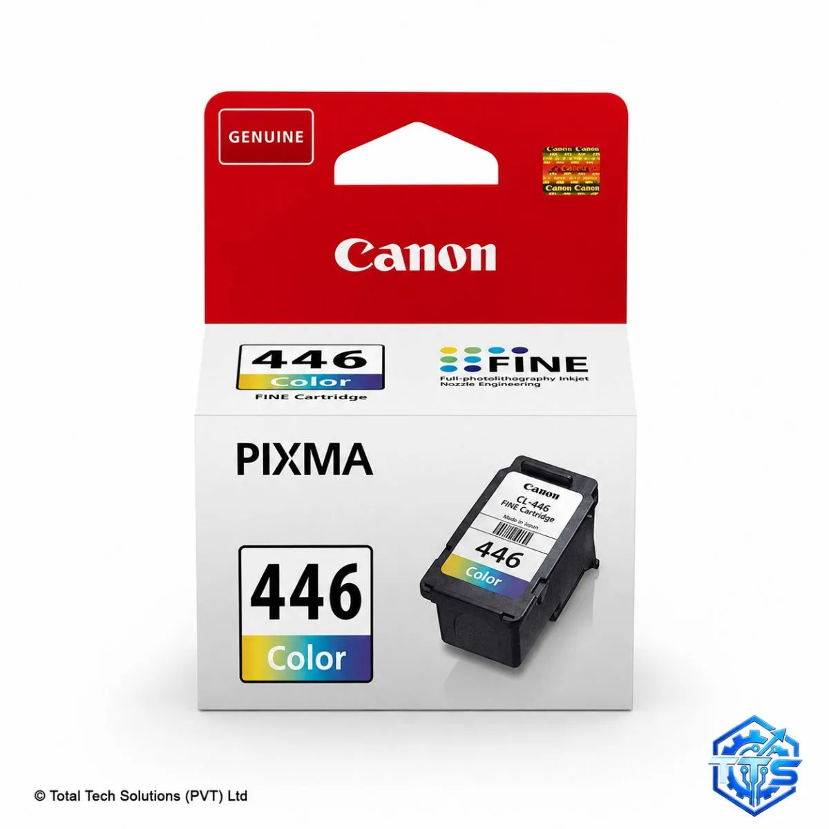 Canon PIXMA CL-446 Tri-color Original Ink Cartridge, image 3