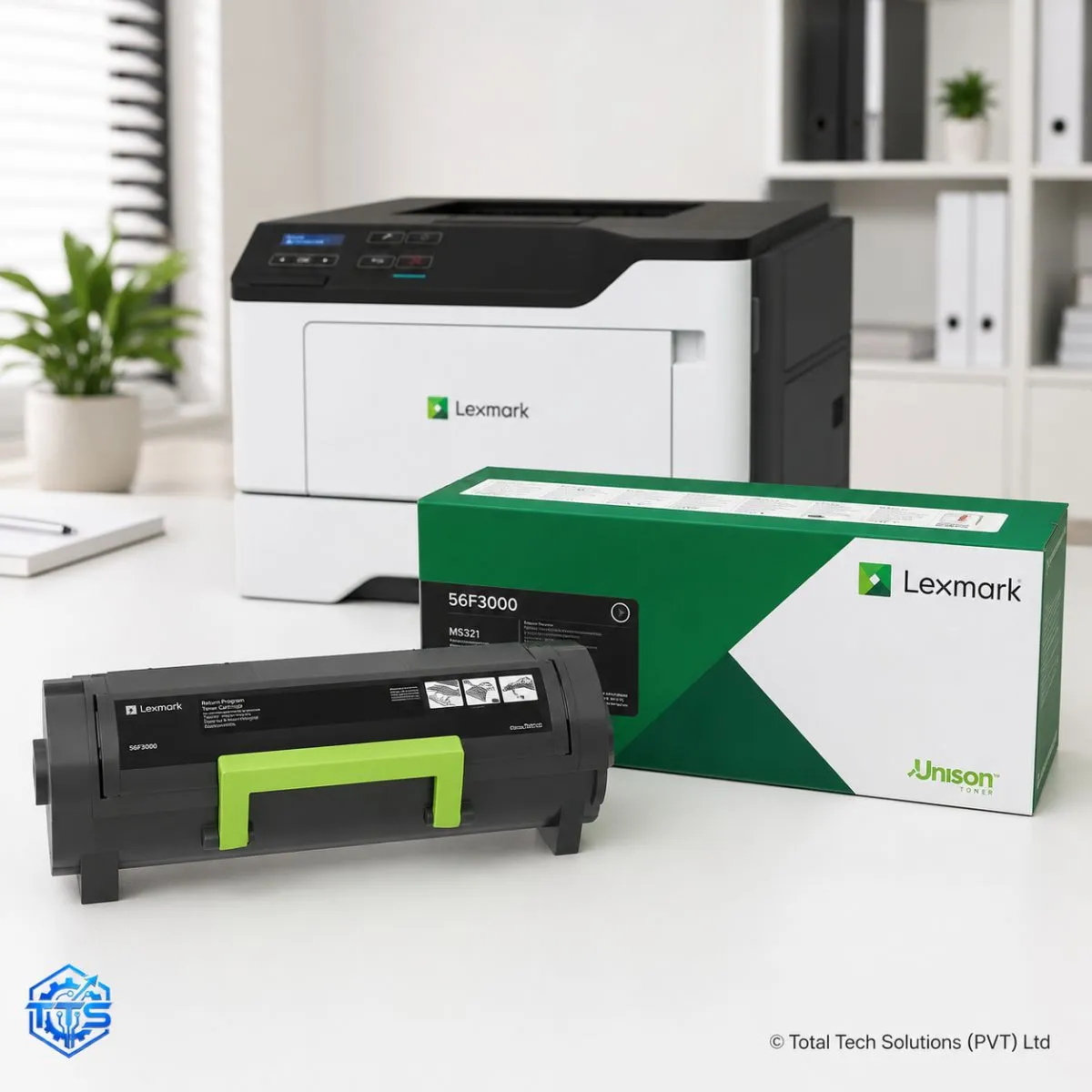 Lexmark MS321 Black Original Toner Cartridge, image 4