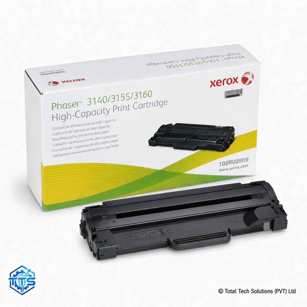 Xerox Phaser 3140 High Yield Black Toner Cartridge